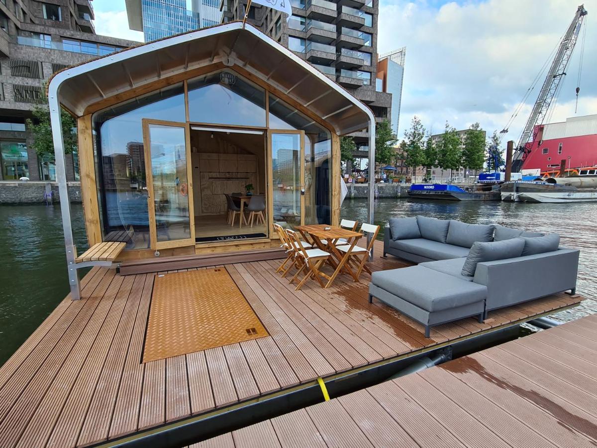 Wikkelboats At Floating Rotterdam Rijnhaven Roterdão Exterior foto